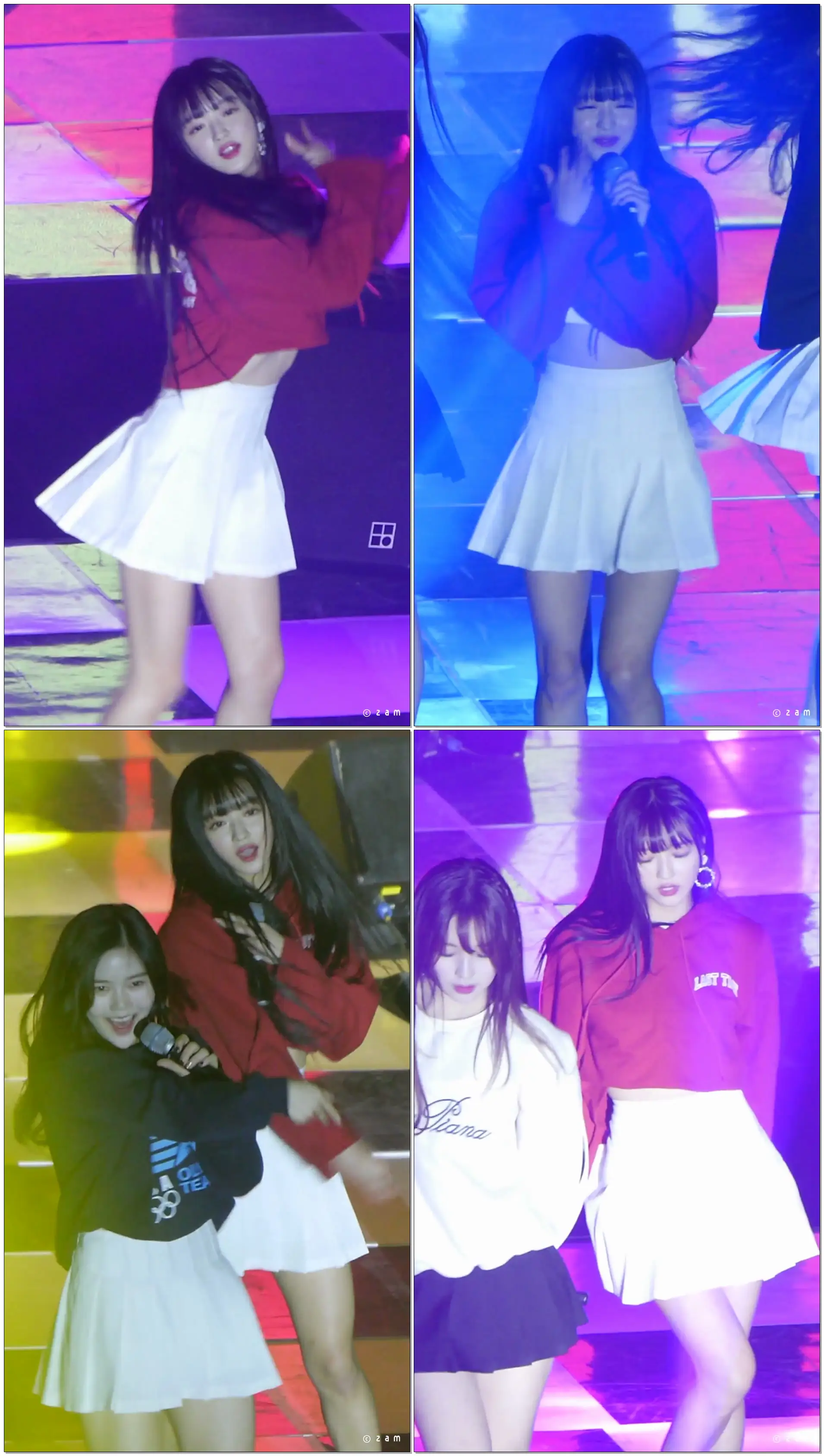 171206 오마이걸 Oh My Girl 유아 - 한발짝 두발짝 (푸른별콘서트 의정부실내체육관) 직캠 fancam by zam