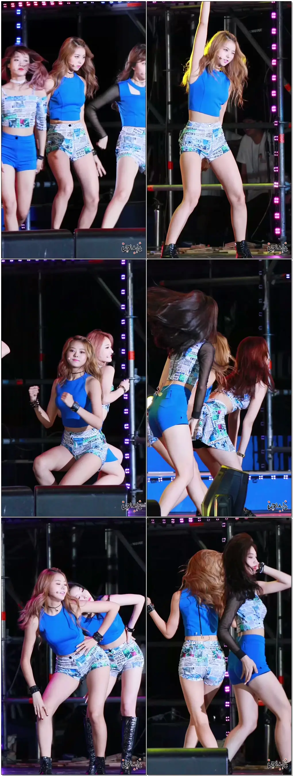 160904 아이오아이(I.O.I) 임나영 Watta Man 시청앞 광장 태권도의 날 기념 평화콘서트 직캠 by 니키식스
