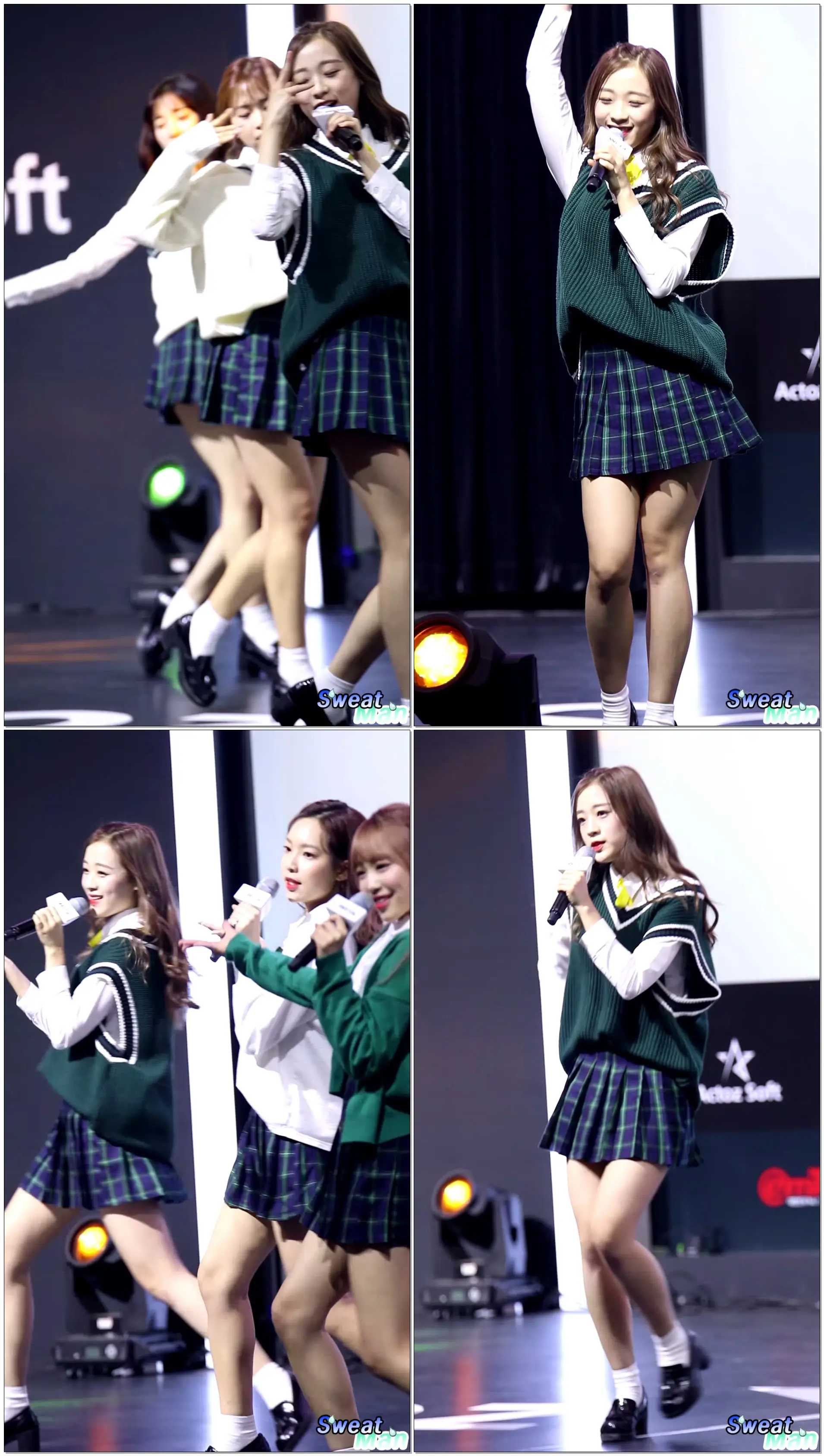 171119 에이프릴(April) 진솔(JinSol) - 봄의 나라 이야기(April Story) @부산 지스타 직캠(FANCAM) By 땀맨(SWEATMAN)