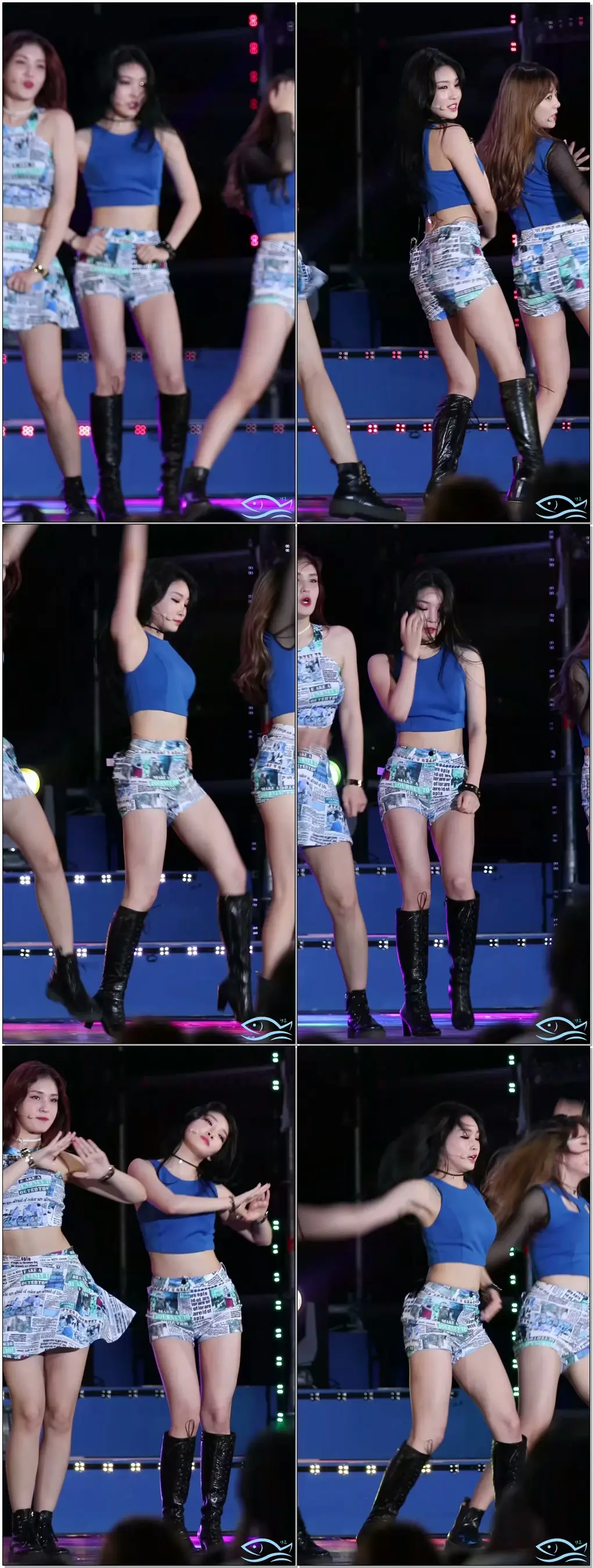 160904 태권도세계평화축제 아이오아이 (I.O.I) pick me 청하 직캠 by.경호