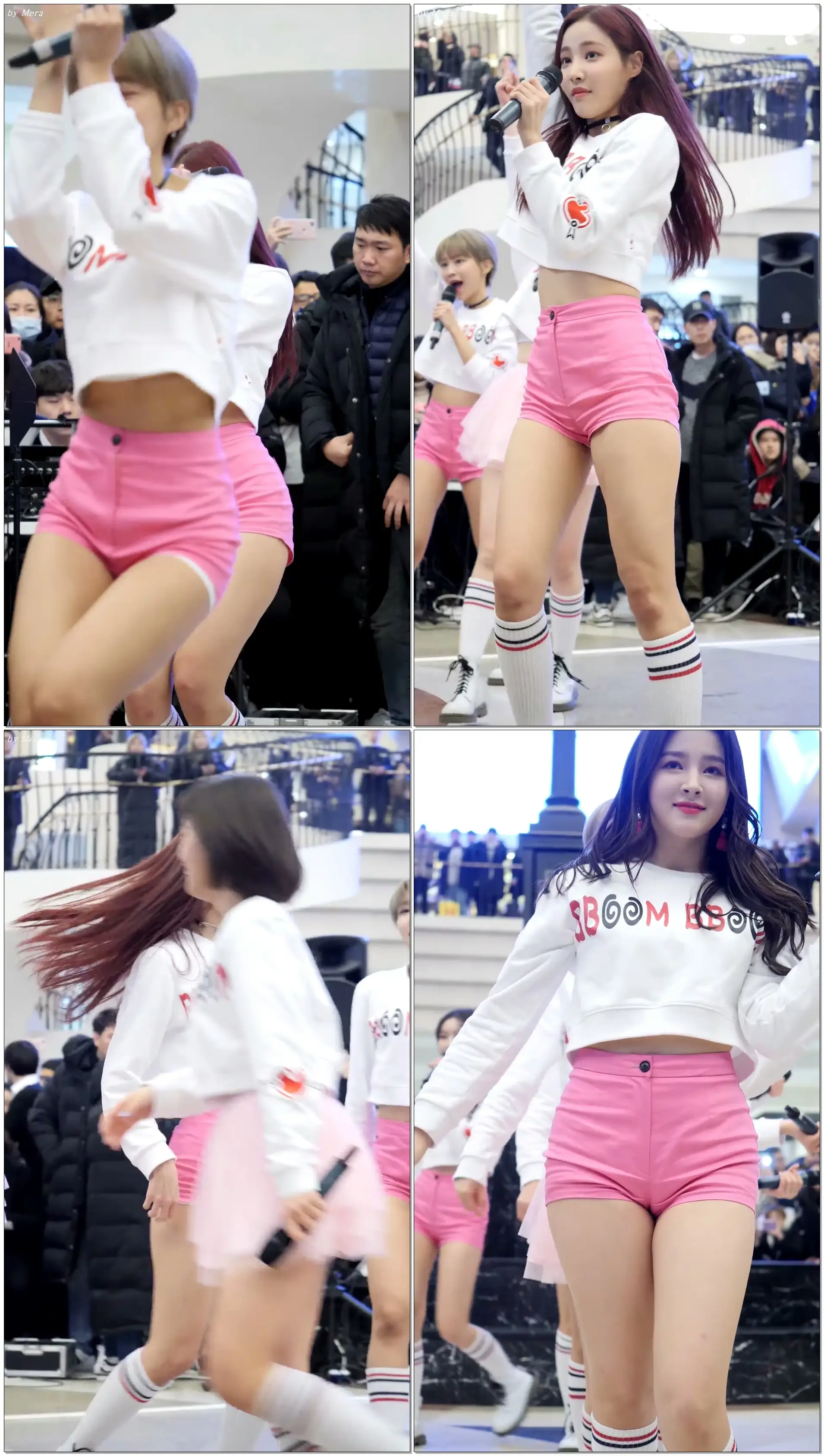 180203 MOMOLAND (모모랜드) - Wonderful love(어마어마해) [연우] YeonWoo 직캠 Fancam (분당 모모랜드 게릴라공연) by Mera