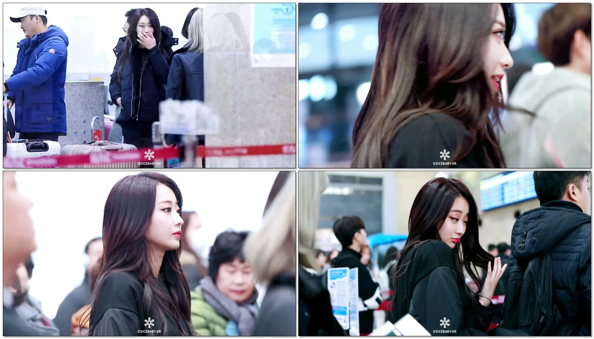 171202 김포공항 간사이공항 나인뮤지스 경리 직캠