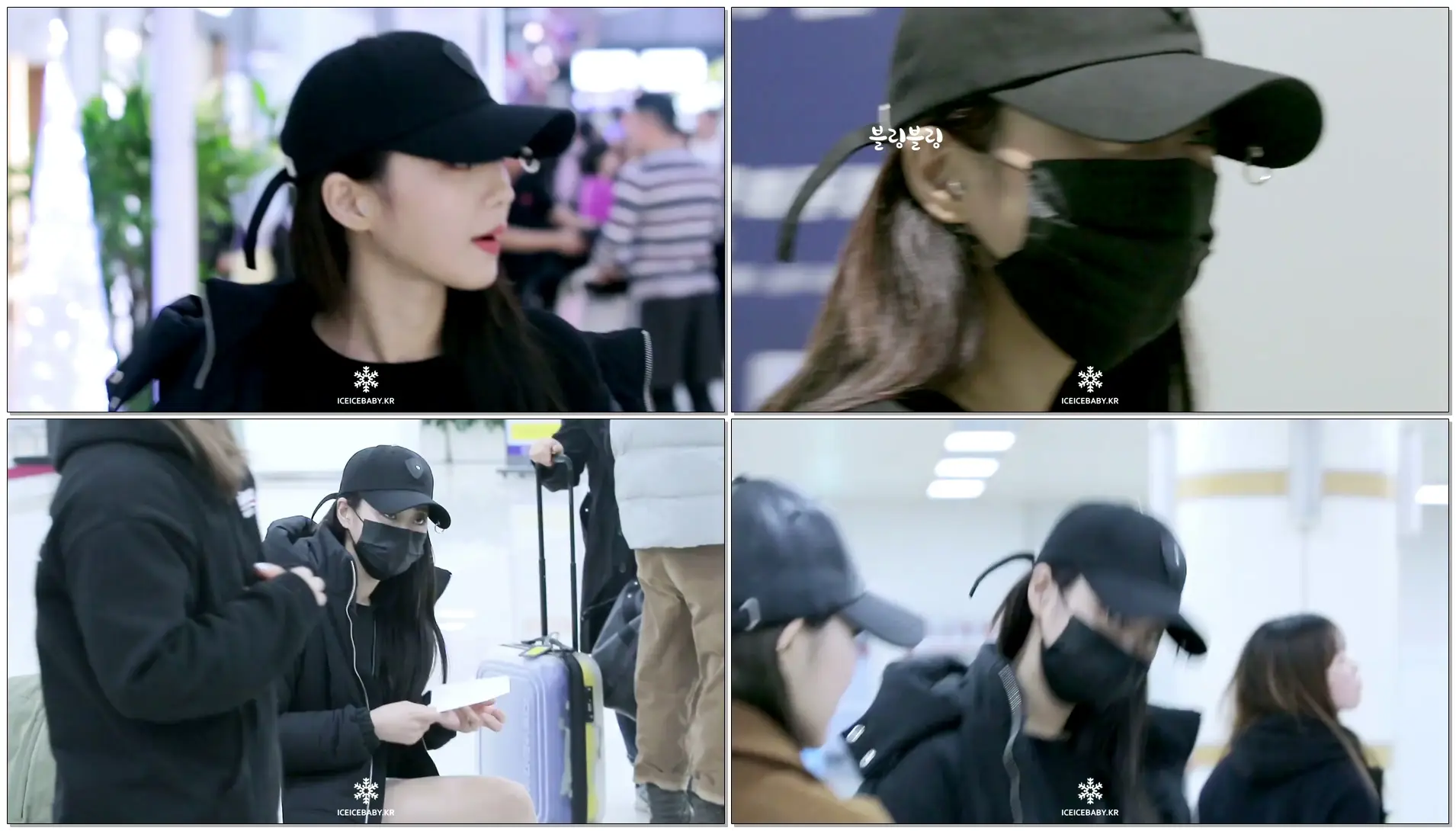 171204 간사이공항 김포공항 나인뮤지스 경리 직캠