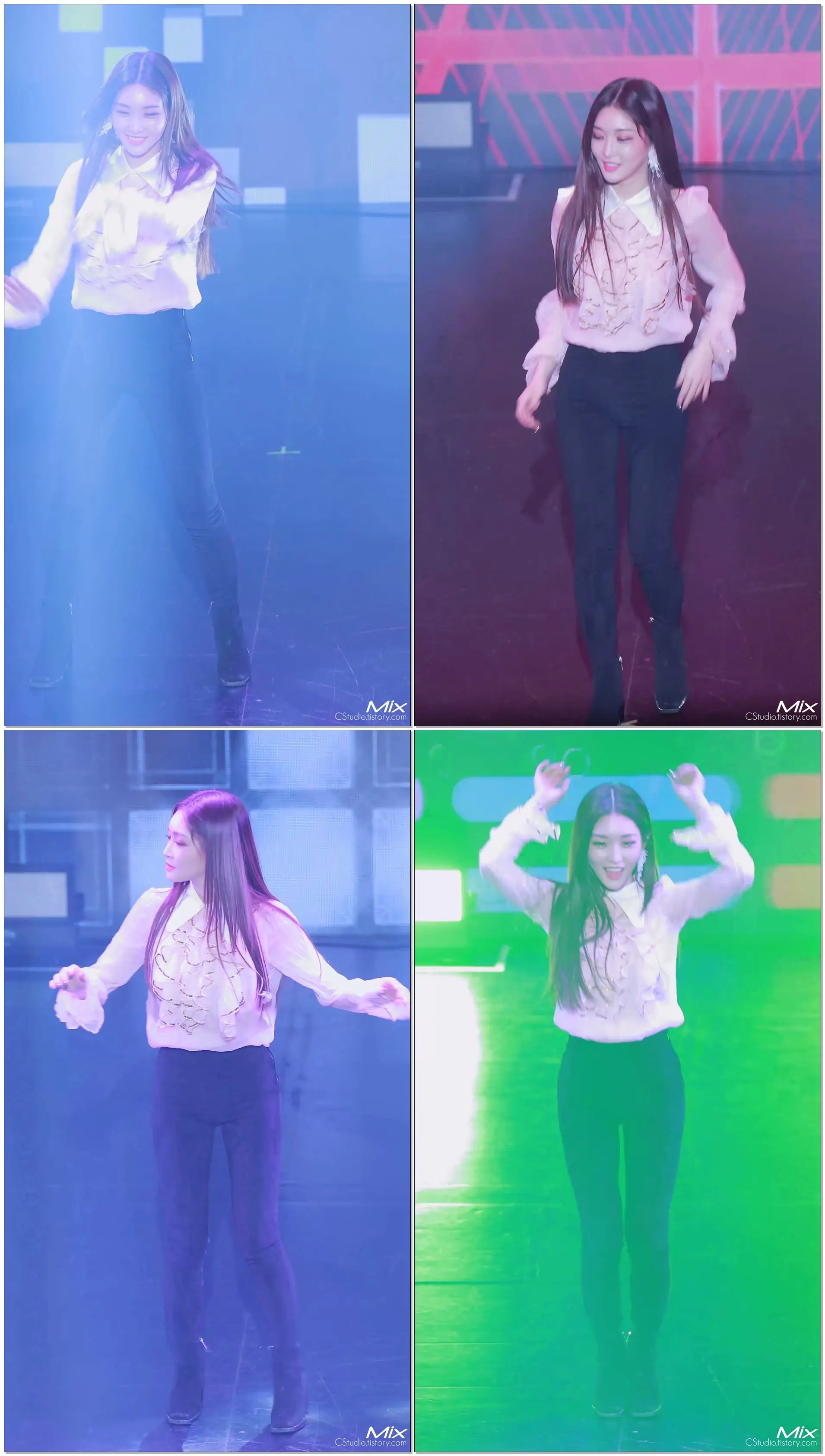 180203 랜덤플레이댄스 주인공+가시나+뿜뿜+Lip&Hip+IDLYG 청하Chungha fancam