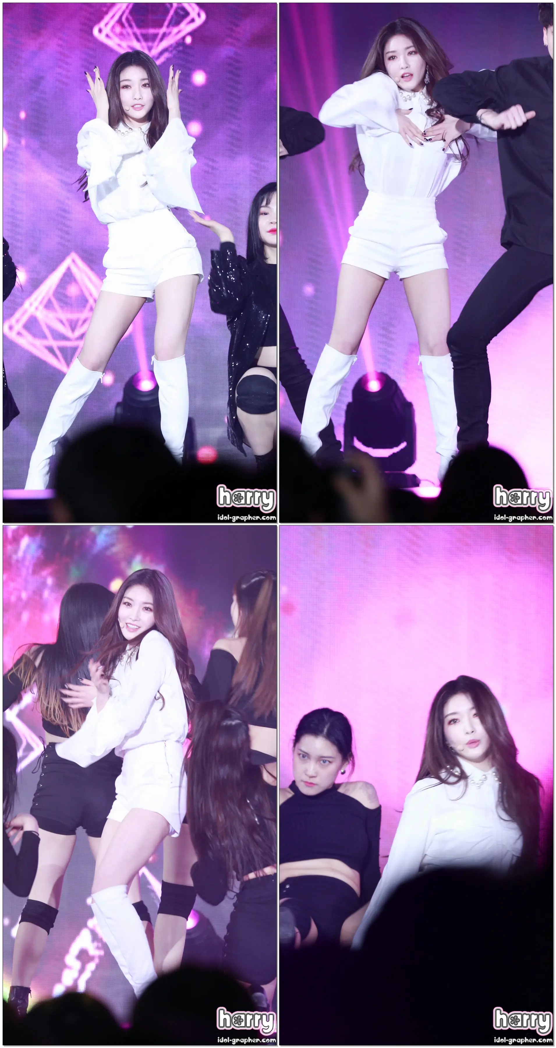 [180204][4K] 청하 롤러코스터(Roller Coaster) 직캠(fancam) A-POP 콘서트 @정선