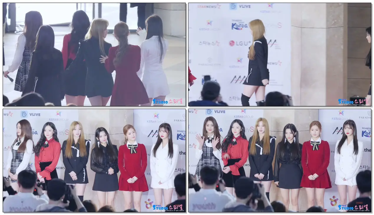 181128 여자아이들 (G)I-DLE 레드카펫 Red Carpet 직캠 @ AAA 시상식 by Spinel