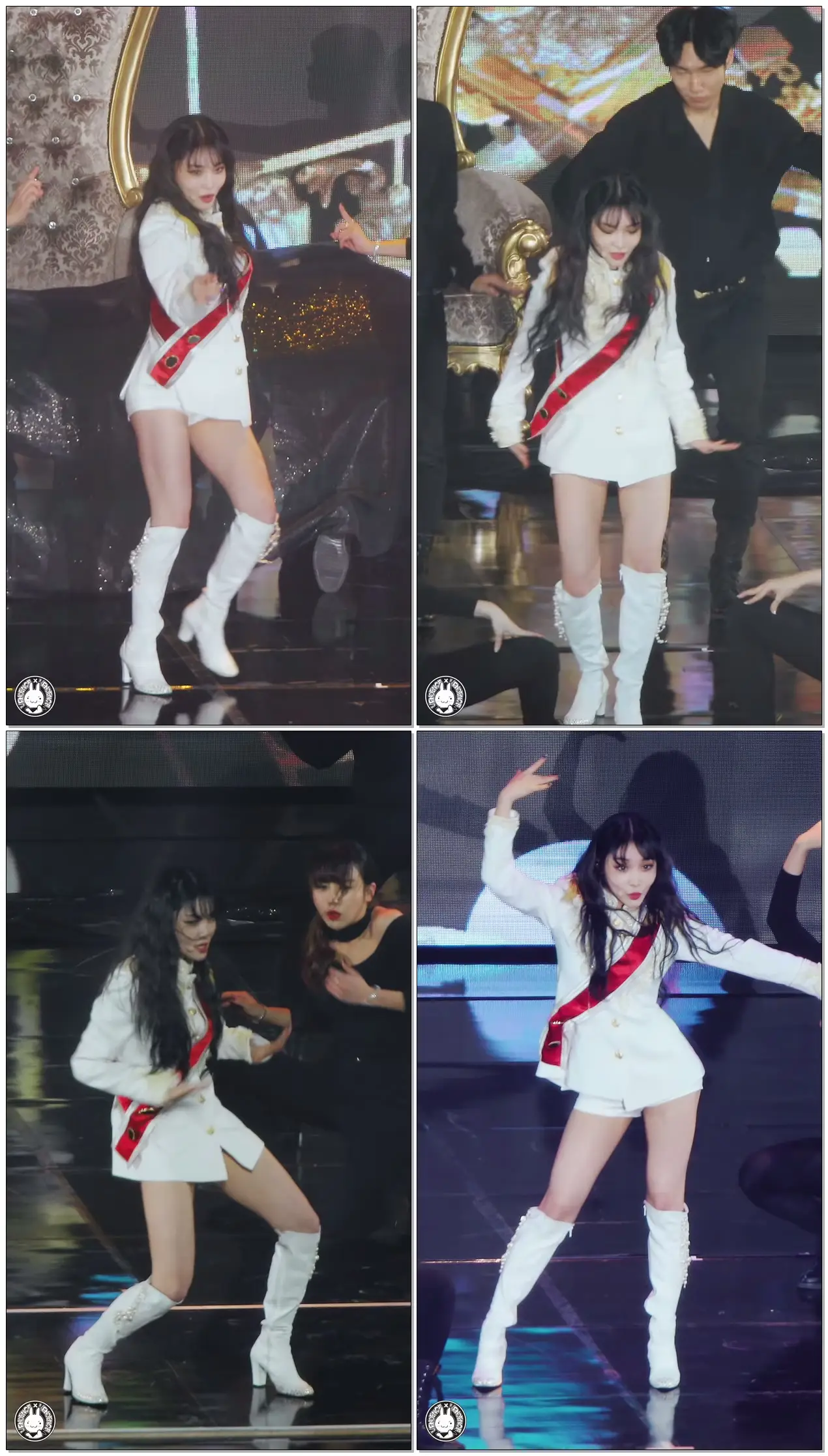 190105 청하 직캠 'Intro + 벌써 12시 + 롤러코스터' CHUNG HA Fancam By 벤뎅이