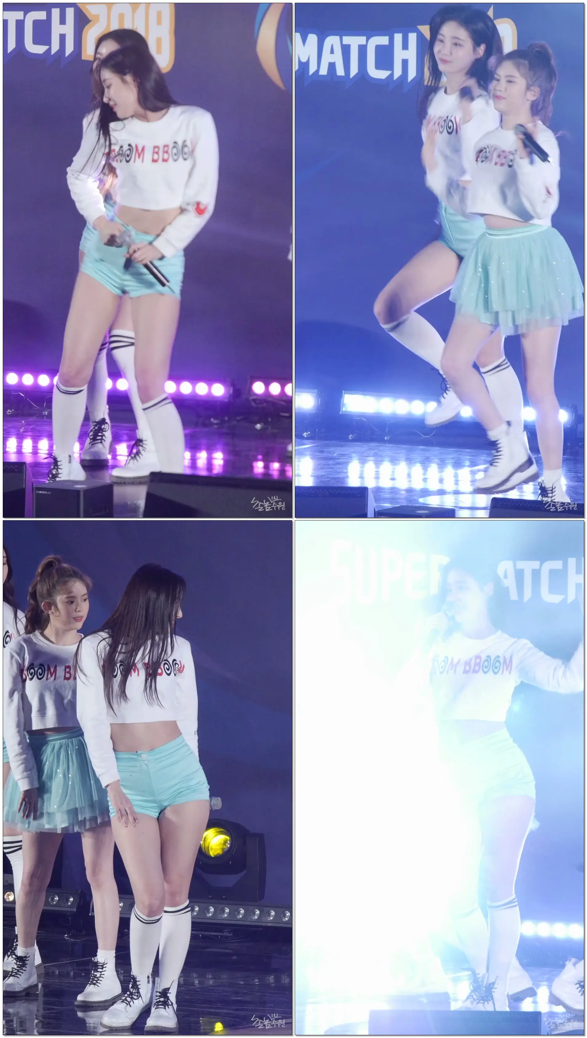 180408 모모랜드 (MOMOLAND) - 뿜뿜 (연우) 직캠 by 수원촌놈 [한국-태국 여자배구 올스타 슈퍼매치]