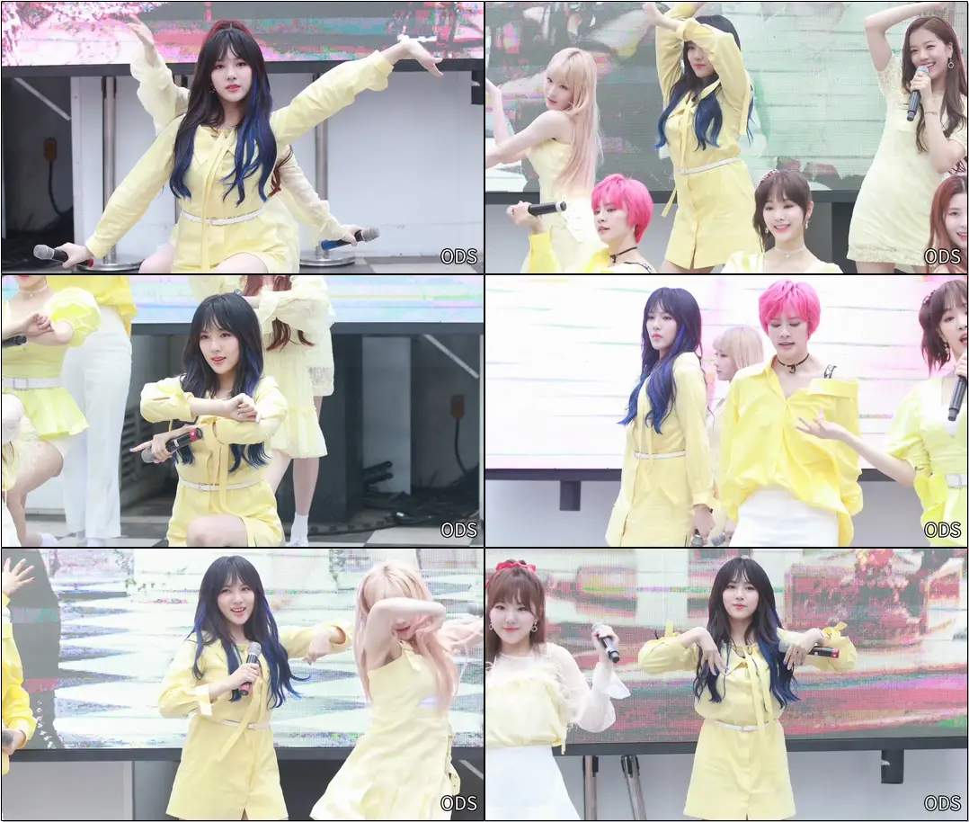190724 #공원소녀(#GWSN) #소소(#SOSO) RED-SUN(021) - 명동 게릴라 공연
