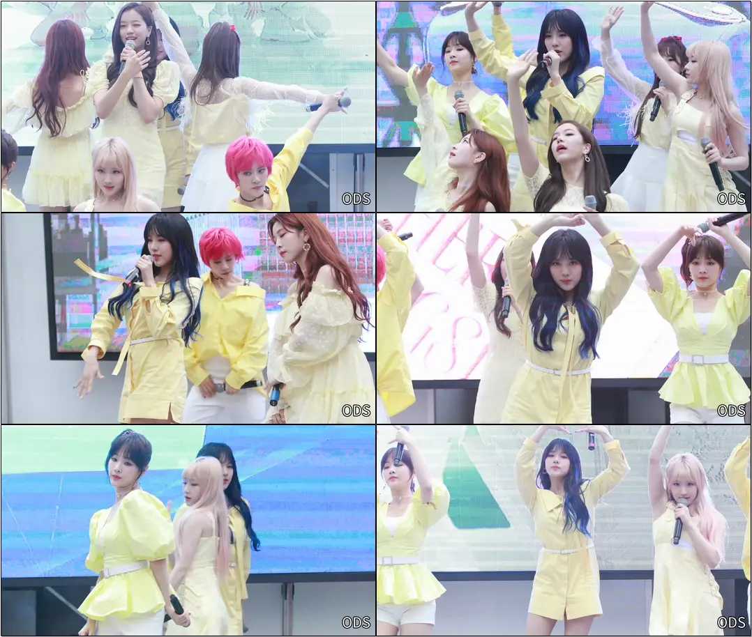 190724 #공원소녀(#GWSN) #소소(#SOSO) 퍼즐문(Puzzle Moon) - 명동 게릴라 공연
