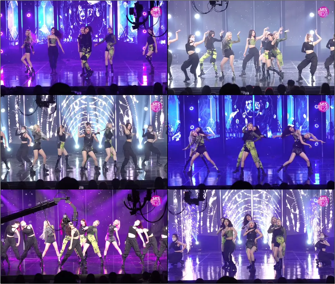 #에버글로우 'Adios' 풀캠 (#EVERGLOW FanCam)│@SBS Inkigayo_2019.09.08