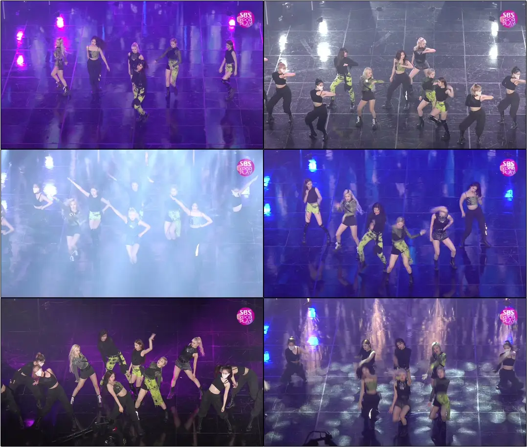 #에버글로우 ‘Adios’ 안무 동선직캠 (#EVERGLOW ‘Adios’ High Angle Dance Cam)ㅣSBS Inkigayo_2019.09.08