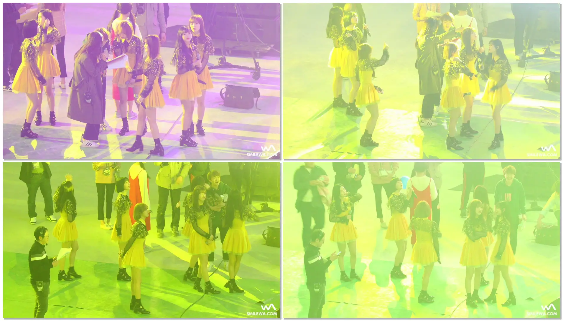180328 '여자친구 - 오늘부터 우리는' 안무 따라하는 오마이걸 직캠 @강릉 피날레 4K Fancam by -wA-