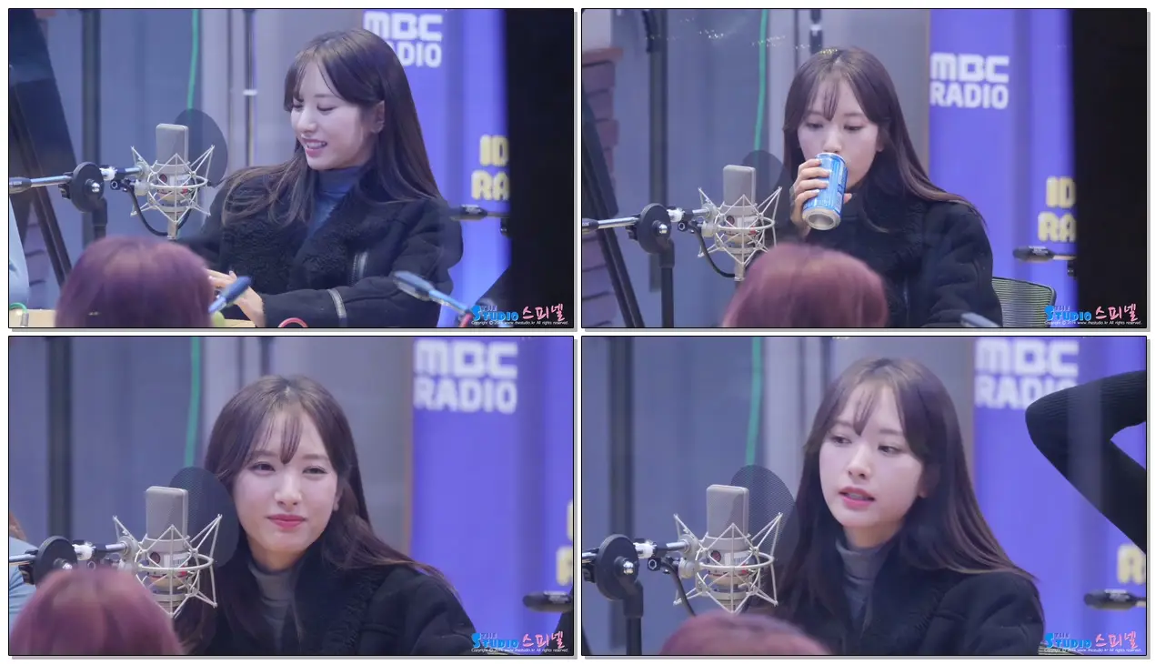 190109 콜라마시는 우주소녀 WJSN 보나 BONA '우주정거장' 리액션 4K 직캠 @ 아이돌라디오 by Spinel