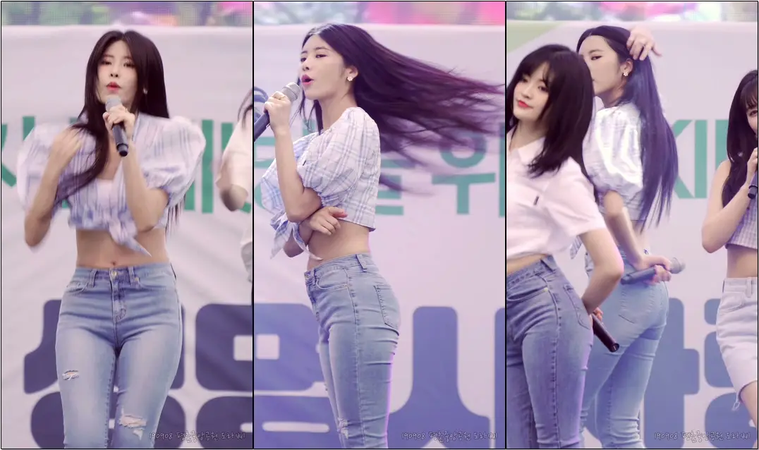 190908 #다이아 #희현 '그 길에서 (On the road)' #직캠 @ 안양 평촌중앙공원