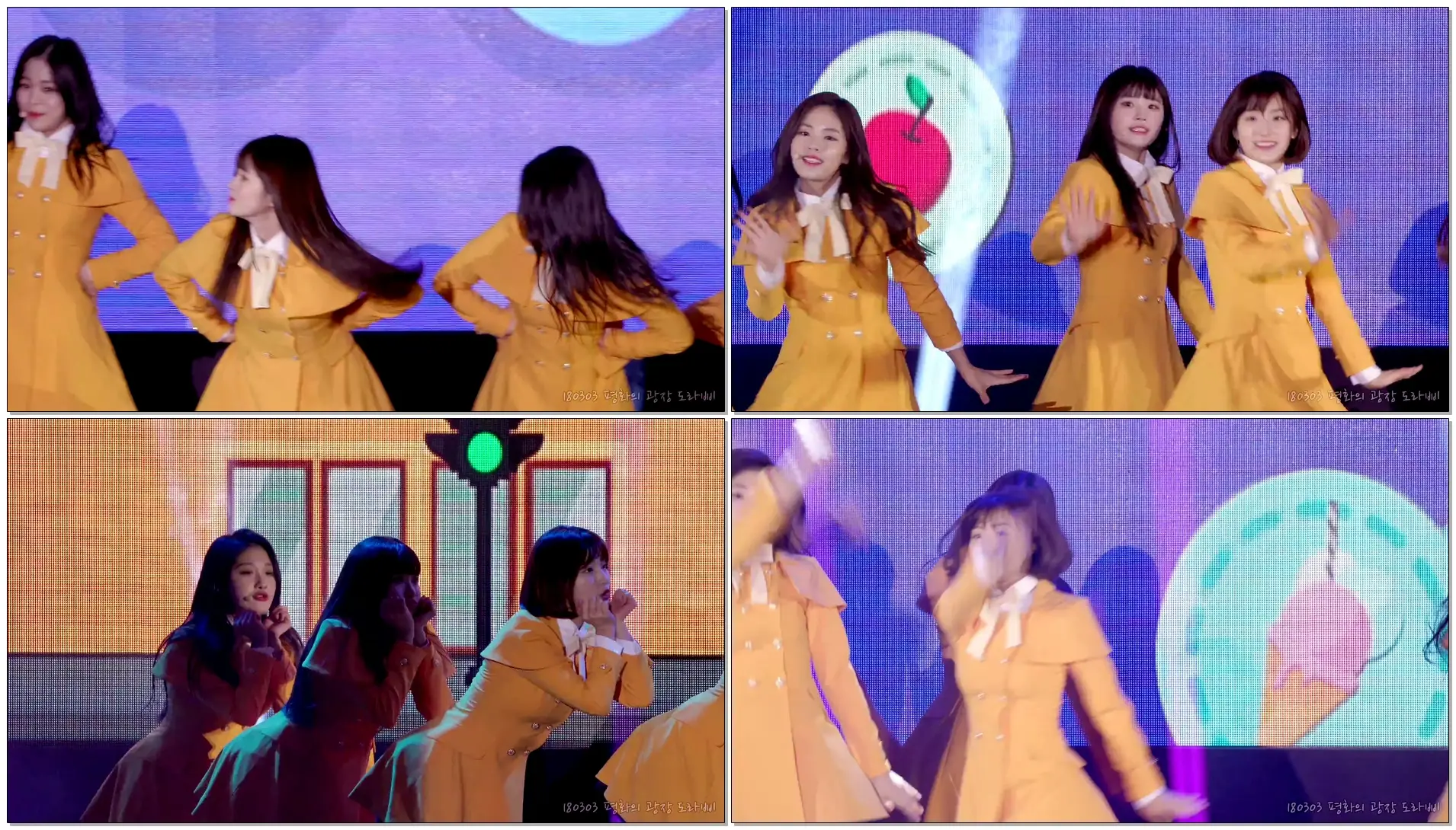 180303 프로미스나인(fromis_9) 송하영 'To Heart(투하트)' 직캠 by 도라삐 @ 평창 동계패럴림픽 성화합화기념 공개방송, 올림픽공원