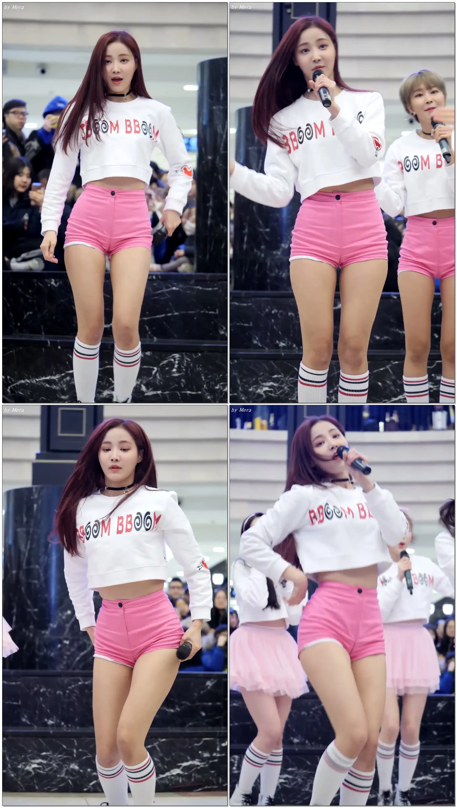 180203 MOMOLAND (모모랜드) - JJan! Koong! Kwang!(짠쿵쾅) [연우] YeonWoo 직캠 Fancam (분당 모모랜드 게릴라공연) by Mera