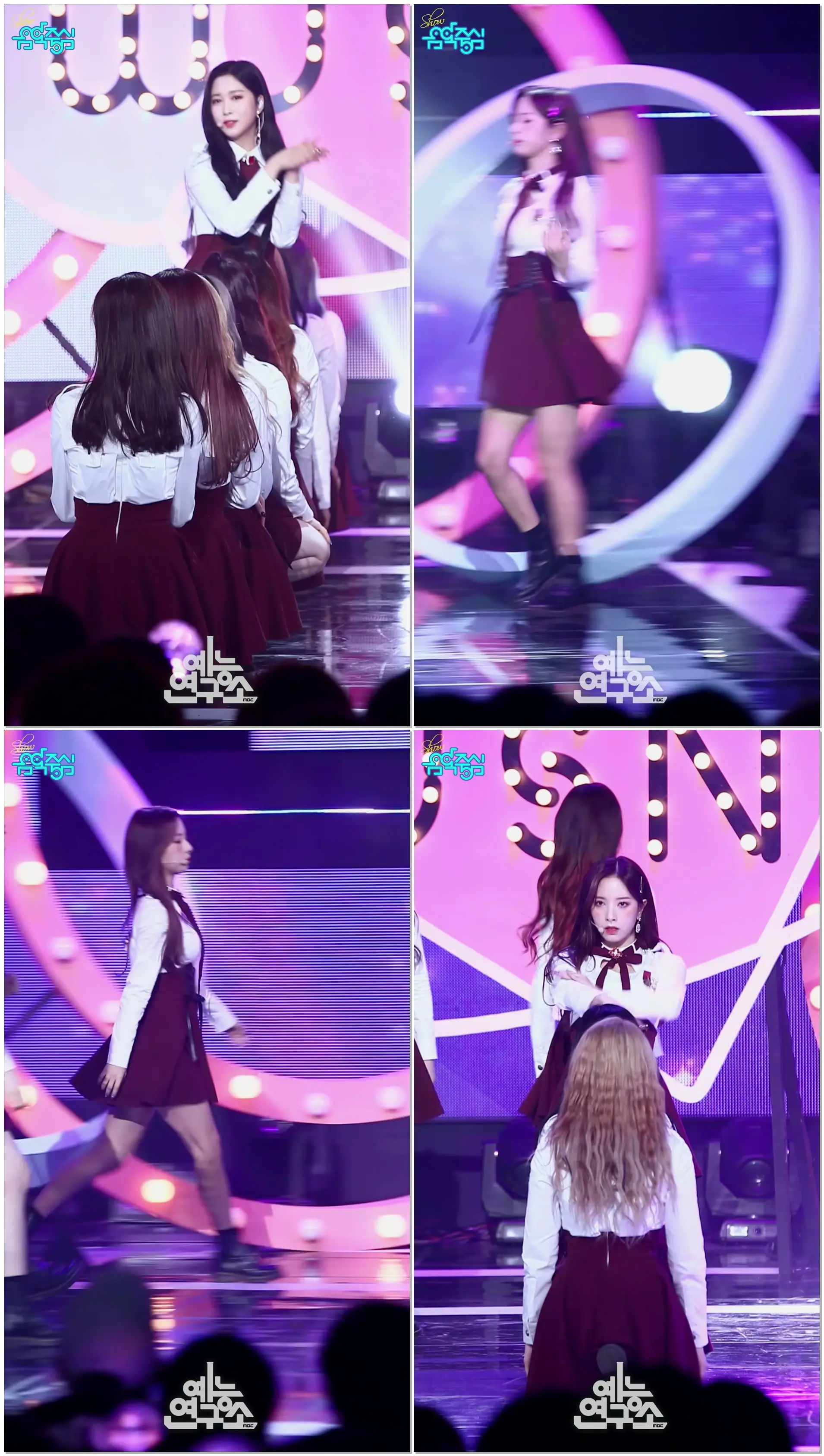 [예능연구소 직캠] 우주소녀 설레는 밤 + 꿈꾸는 마음으로 보나 Focused @쇼!음악중심_20180303 Dreams come True WJSN BONA
