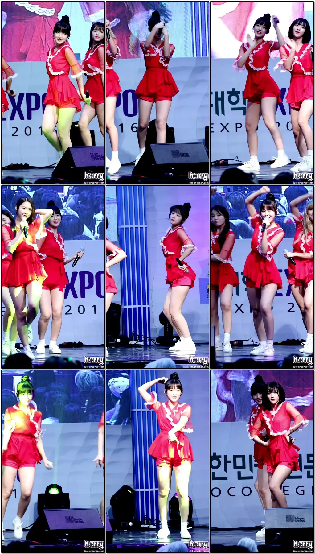 [160714]오마이걸(OH MY GIRL) 아린 직캠(fancam) - 윈디데이(Windy Day),조윤희의 볼륨을 높여요 공개방송 @코엑스