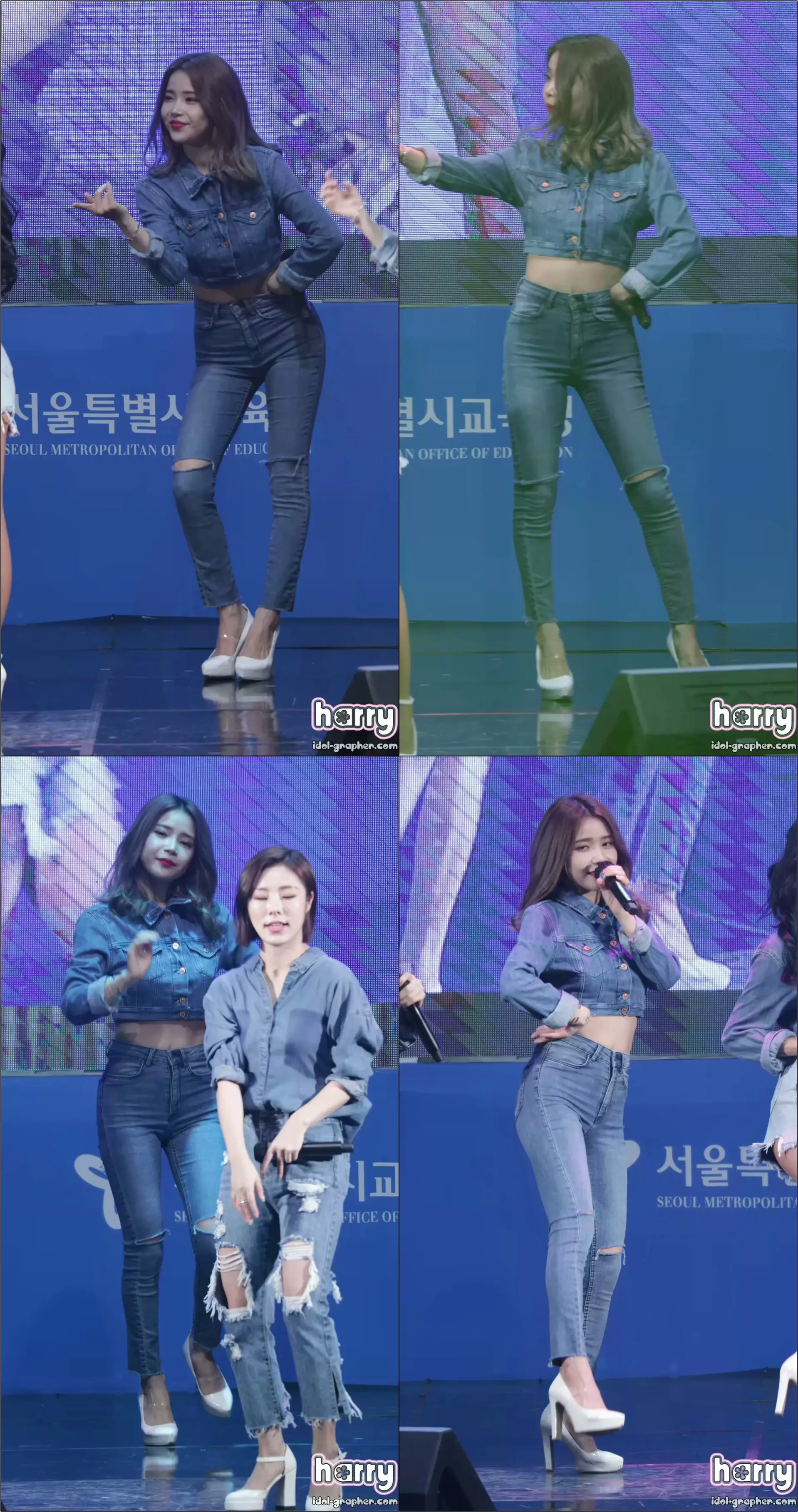 [171013][4K] 마마무(MAMAMOO) 솔라 '음오아예' 직캠(fancam) - 학교 흡연예방 어울림 축제@잠실학생체육관