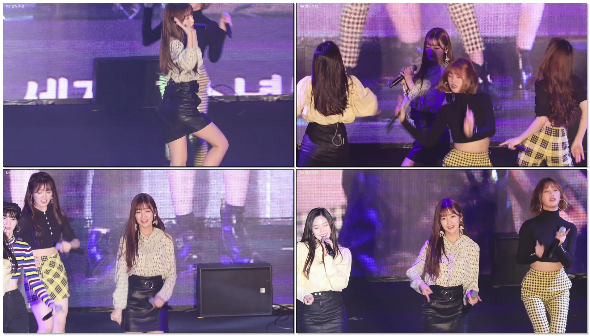 180224 오마이걸 (OH MY GIRL) '내 얘길 들어봐' (A-ing) 아린 ARIN 직캠 @평창동계올림픽 성공개최 페스티벌 by 팔도조선