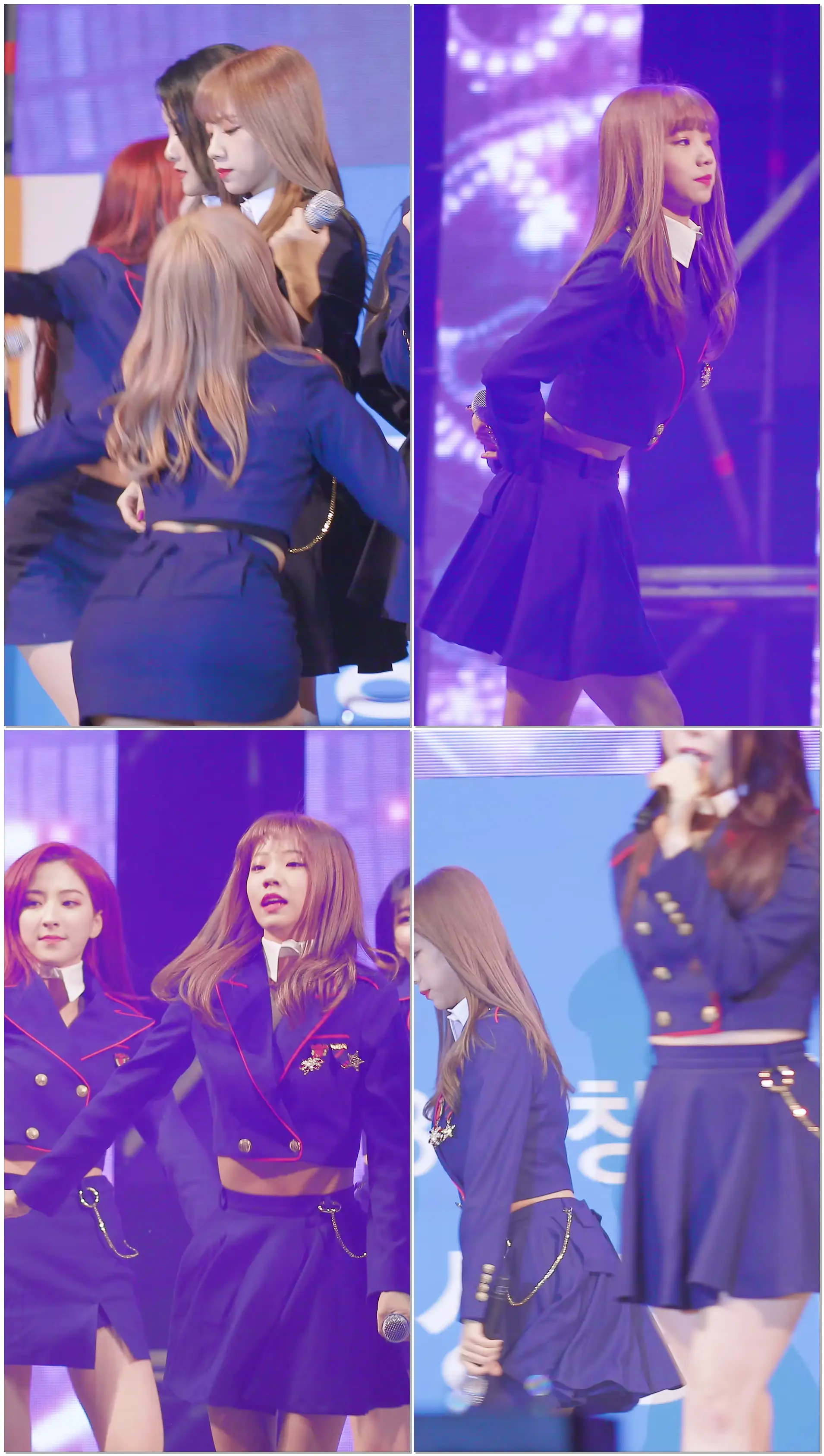 [4K] 180412 우주소녀 여름 직캠 '너에게 닿기를(I Wish)' WJSN(YEOREUM) Fancam @성공기념 한마당 화합행사 평창종합운동장 By 벤뎅이