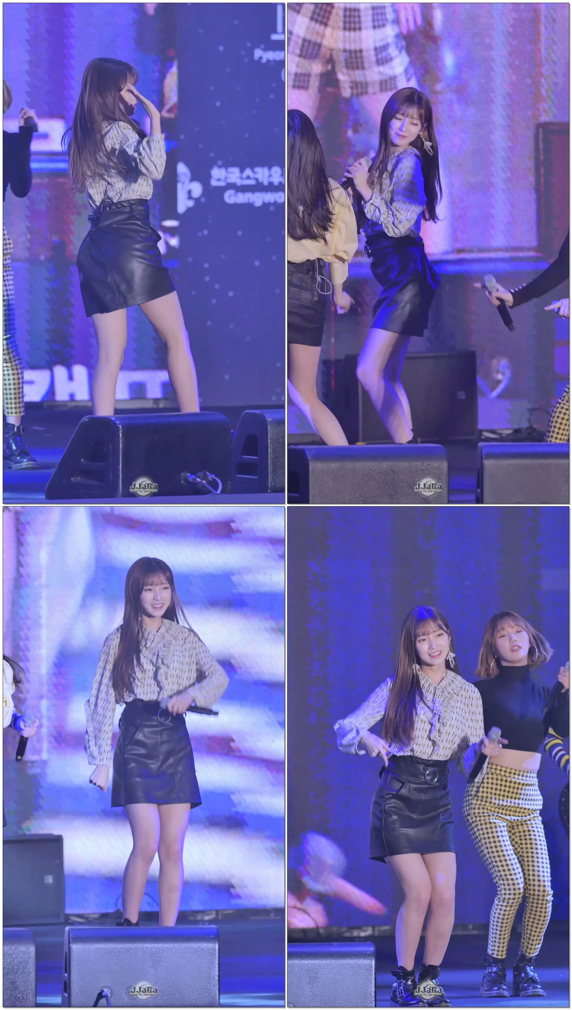 180224 오마이걸 아린 직캠 (Oh My Girl Arin) -'내 얘길 들어봐(A-ing)' (Fancam) By.JJaGa !평창올림픽 성공개최기념 페스티벌