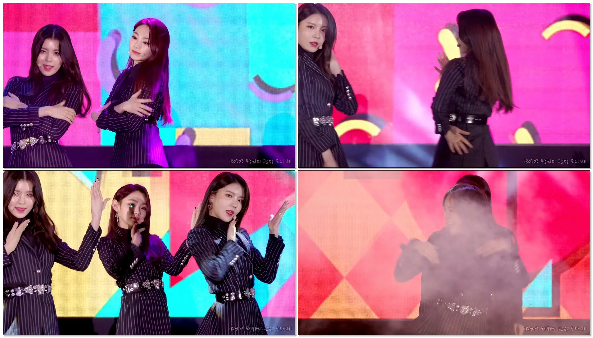 [4K] 180303 구구단 (gugudan), 미나 '나 같은 애' 직캠 by 도라삐 @ 평창 동계패럴림픽 성화합화기념 공개방송, 올림픽공원