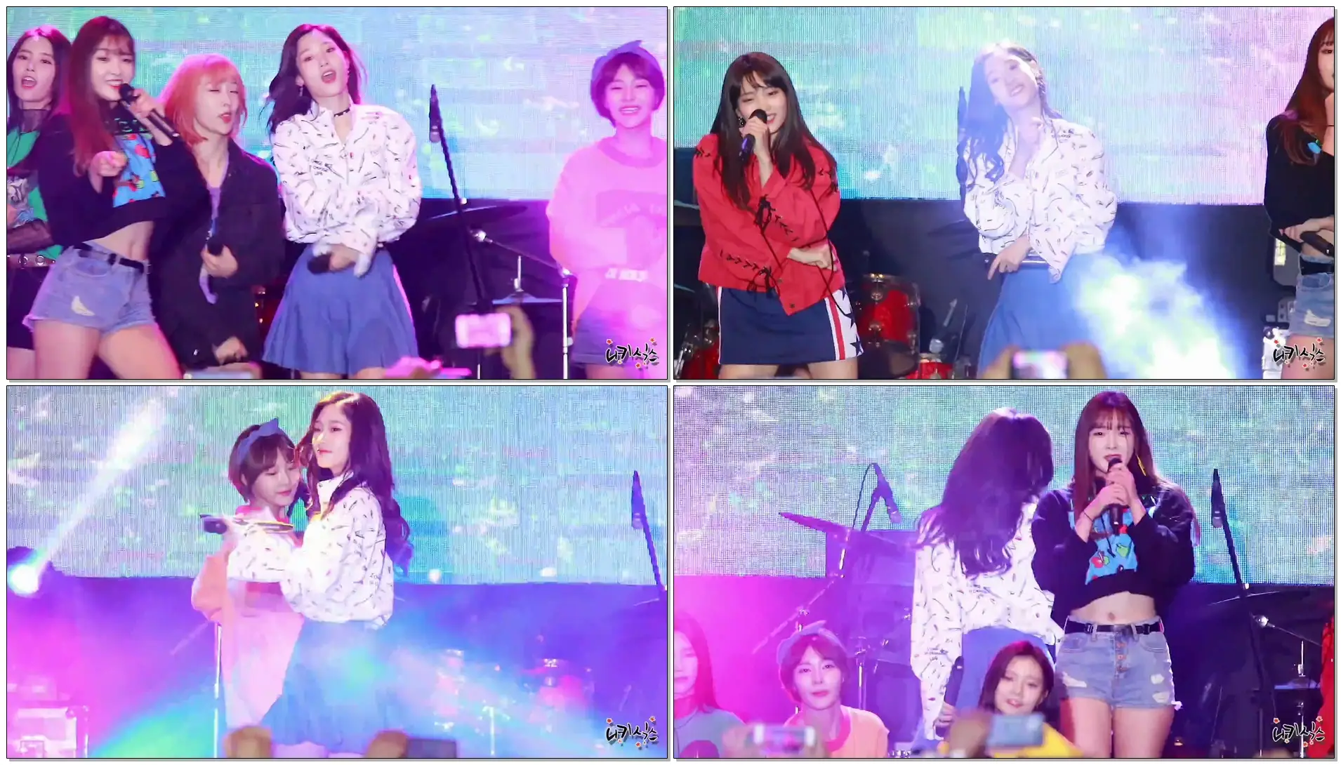 171101 음향사고로 인한 라이브 나랑 사귈래 다이아(DIA) 정채연 인하공전 문화축제 직캠(Fancam) by 니키식스