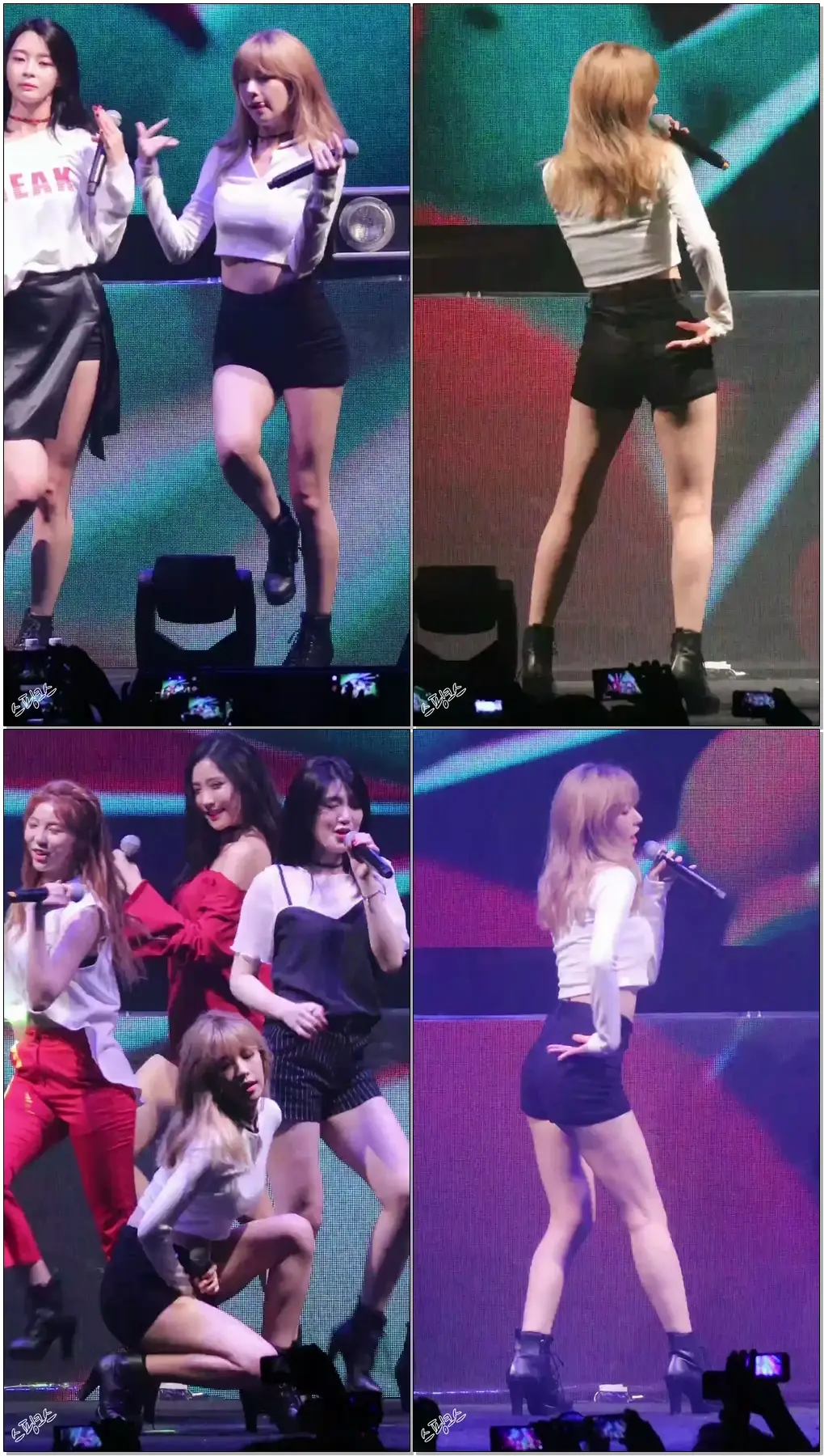 헬로비너스 앨리스 - 끈적끈적, 직캠 (HELLOVENUS ALiCE - StickySticky, FANCAM) - 보루네오런 애프터파티 161105 - 스핑크스