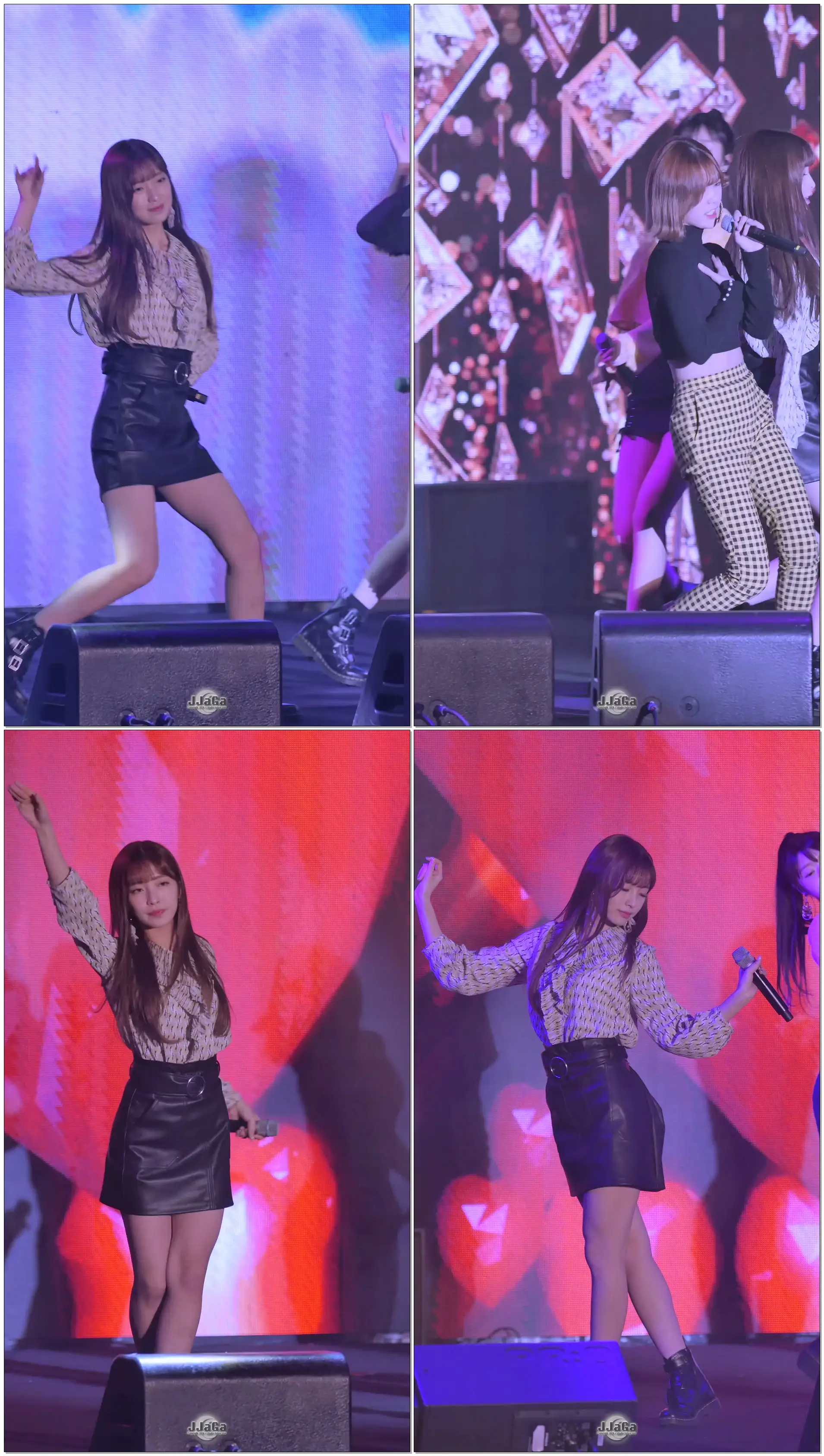 180224 오마이걸 아린 직캠 (Oh My Girl Arin) -'비밀정원' (Fancam) By.JJaGa !평창올림픽 성공개최기념 페스티벌