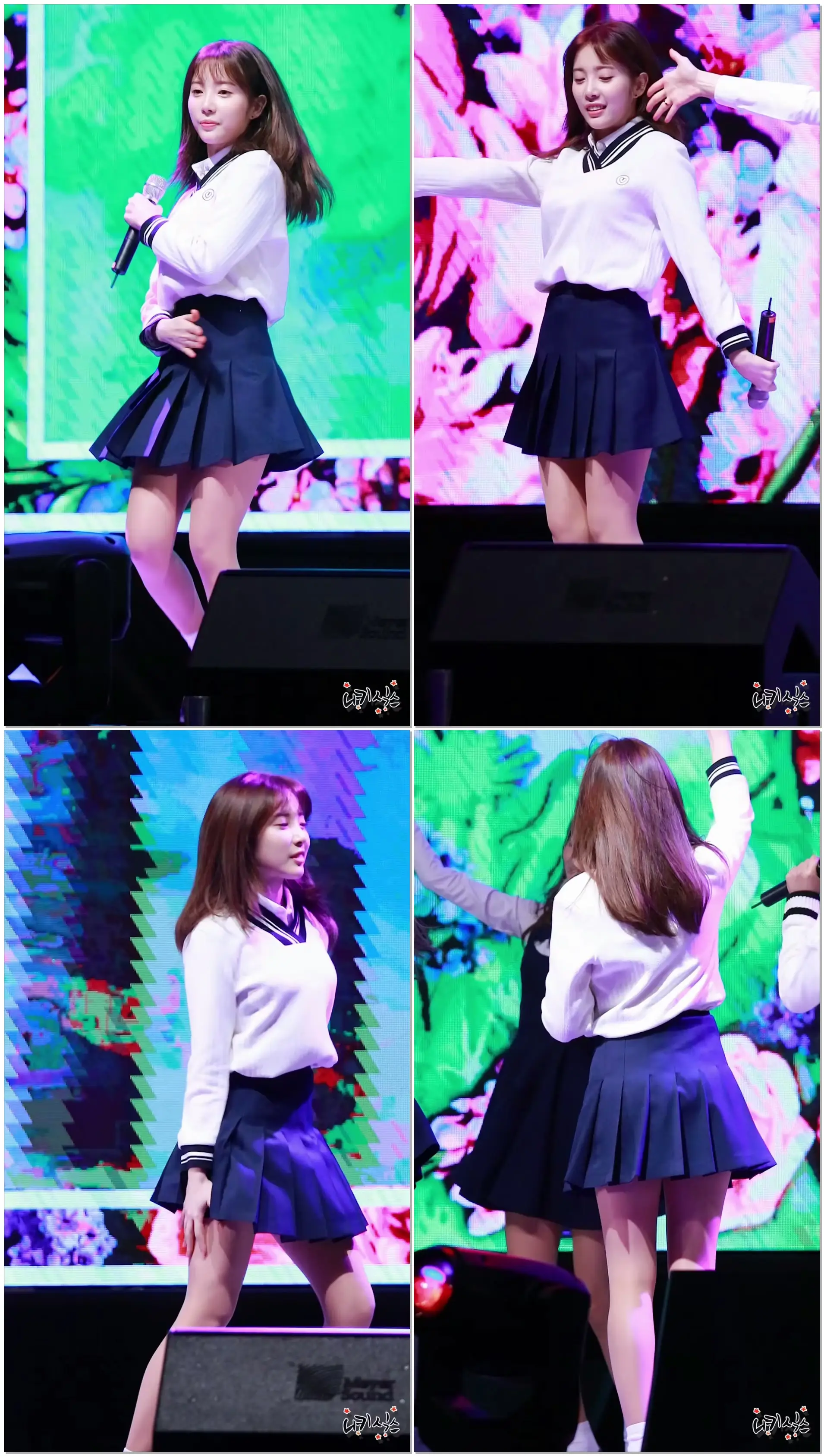 171205 에이프릴(April) 채경(윤채경) 손을 잡아줘 무역의 날 기념 K-POP 콘서트 직캠(Fancam) by 니키식스