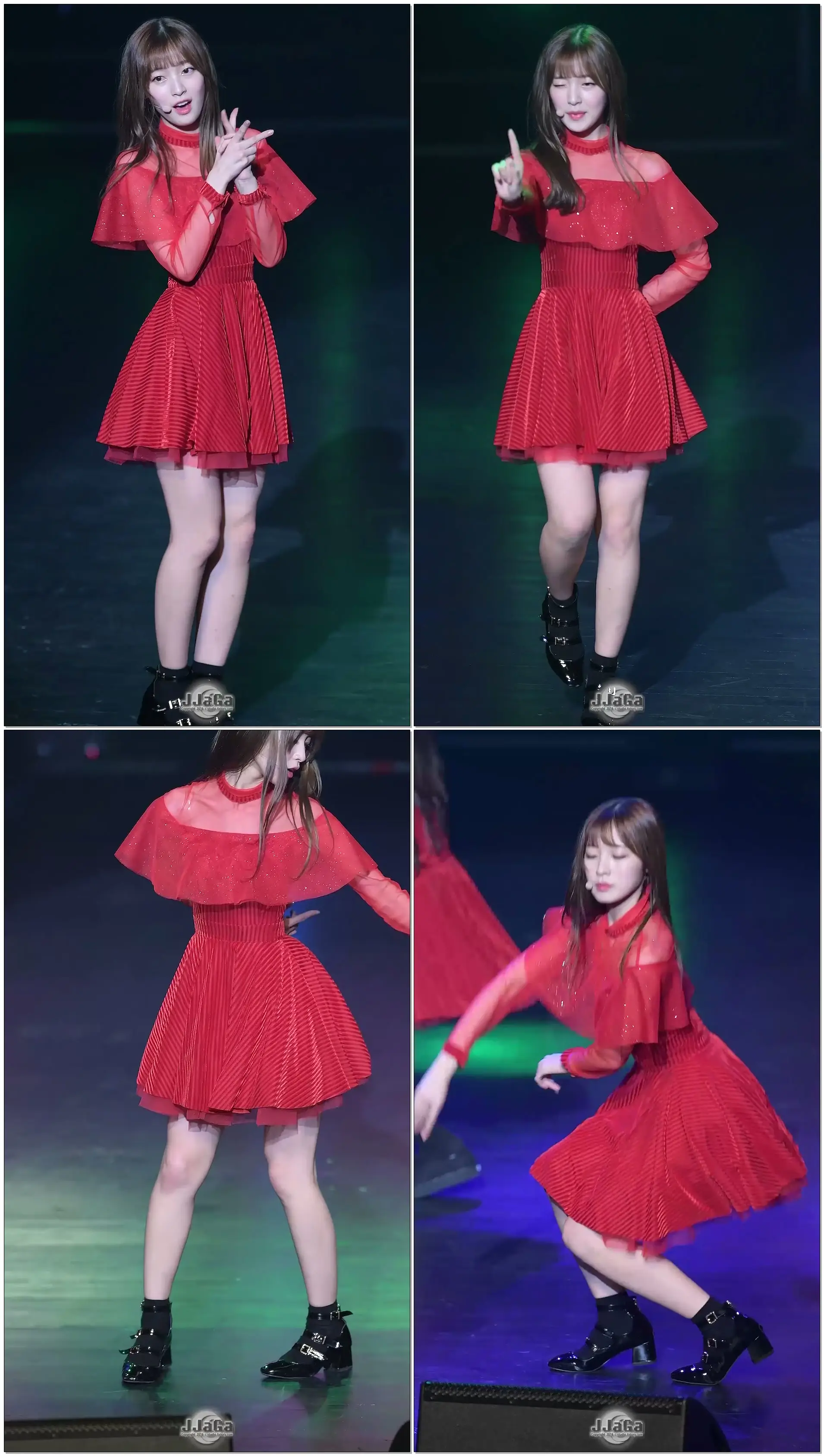 180128 오마이걸 아린 직캠 (Oh My Girl Arin) -'클로저(CLOSER)' (Fancam) By.JJaGa !I Love Con @인제군 하늘내린센터 대공연장