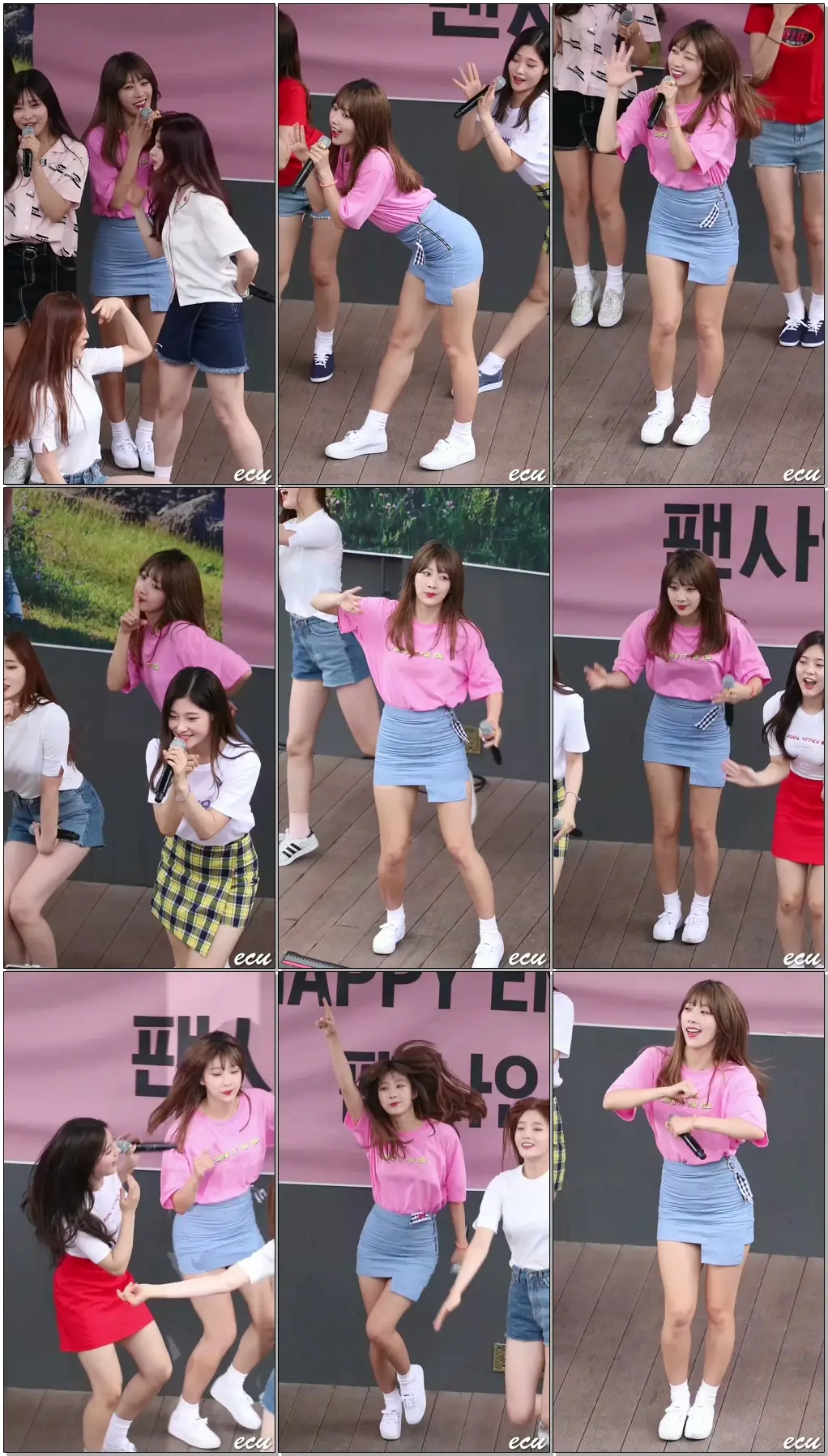 160702 다이아 (DIA) 유니스 (EUNICE) 내 친구의 남자친구 (My Friend's Boyfriend) 대구 팬사인회 & 버스킹 직캠 [fancam] by ecu