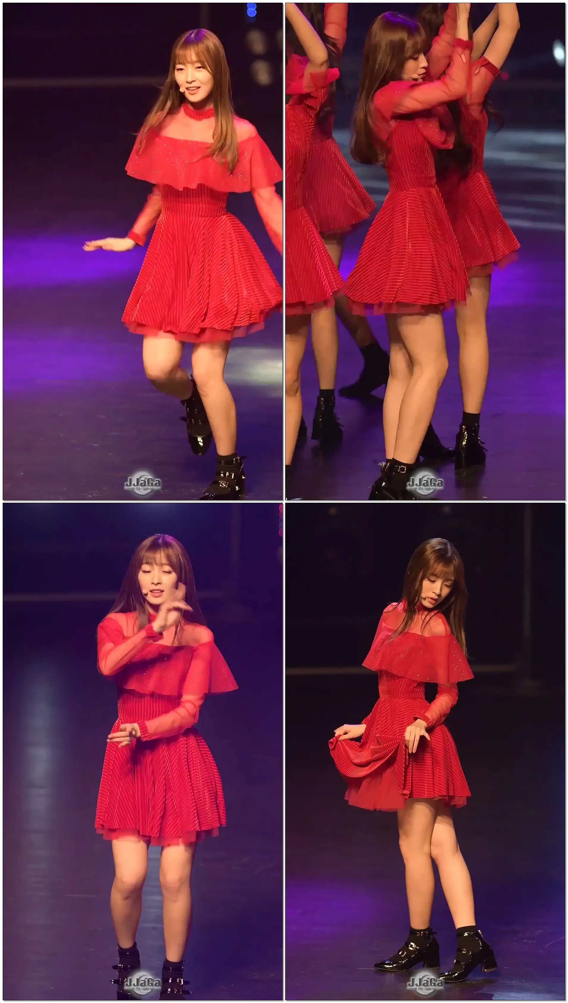 180128 오마이걸 아린 직캠 (Oh My Girl Arin) -'비밀정원' (Fancam) By.JJaGa !I Love Con @인제군 하늘내린센터 대공연장