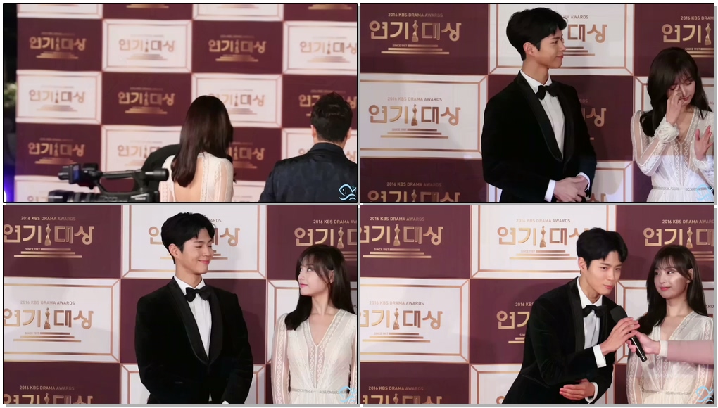 161231 2016KBS 연기대상 레드카펫 박보검 직캠
