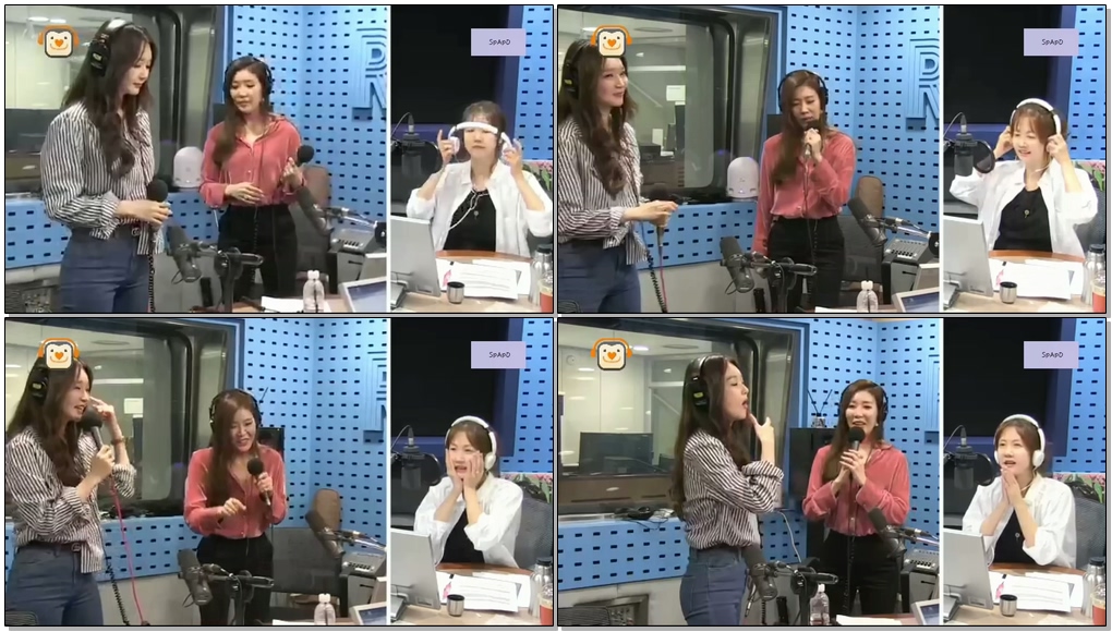 161014 다비치 라이브 중 또 빵터짐 (또 방송사고) ㅋㅋㅋㅋㅋ