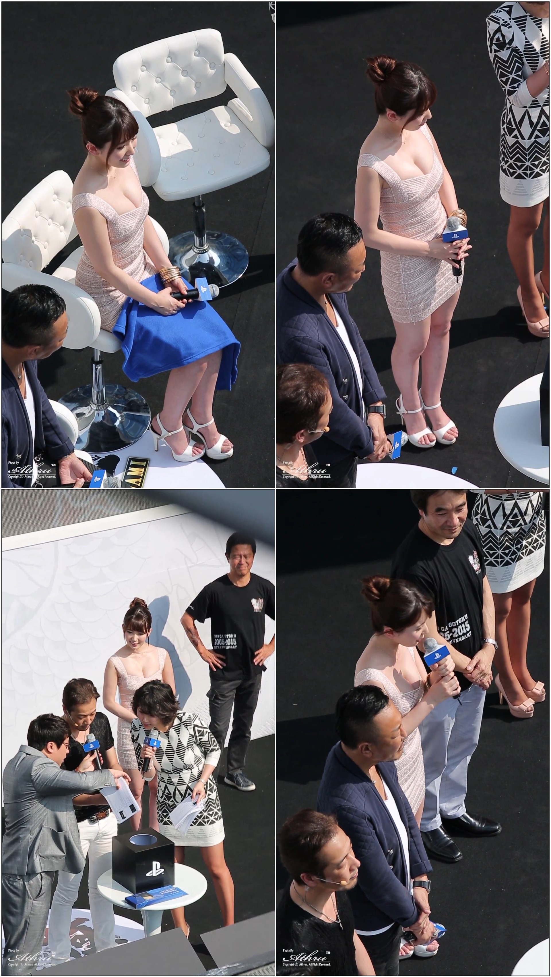 [직캠/FanCam] 160528 PS4 '용과같이 극' 발매기념행사 -인터뷰 #Hatano Yui(하타노 유이) by Athrun