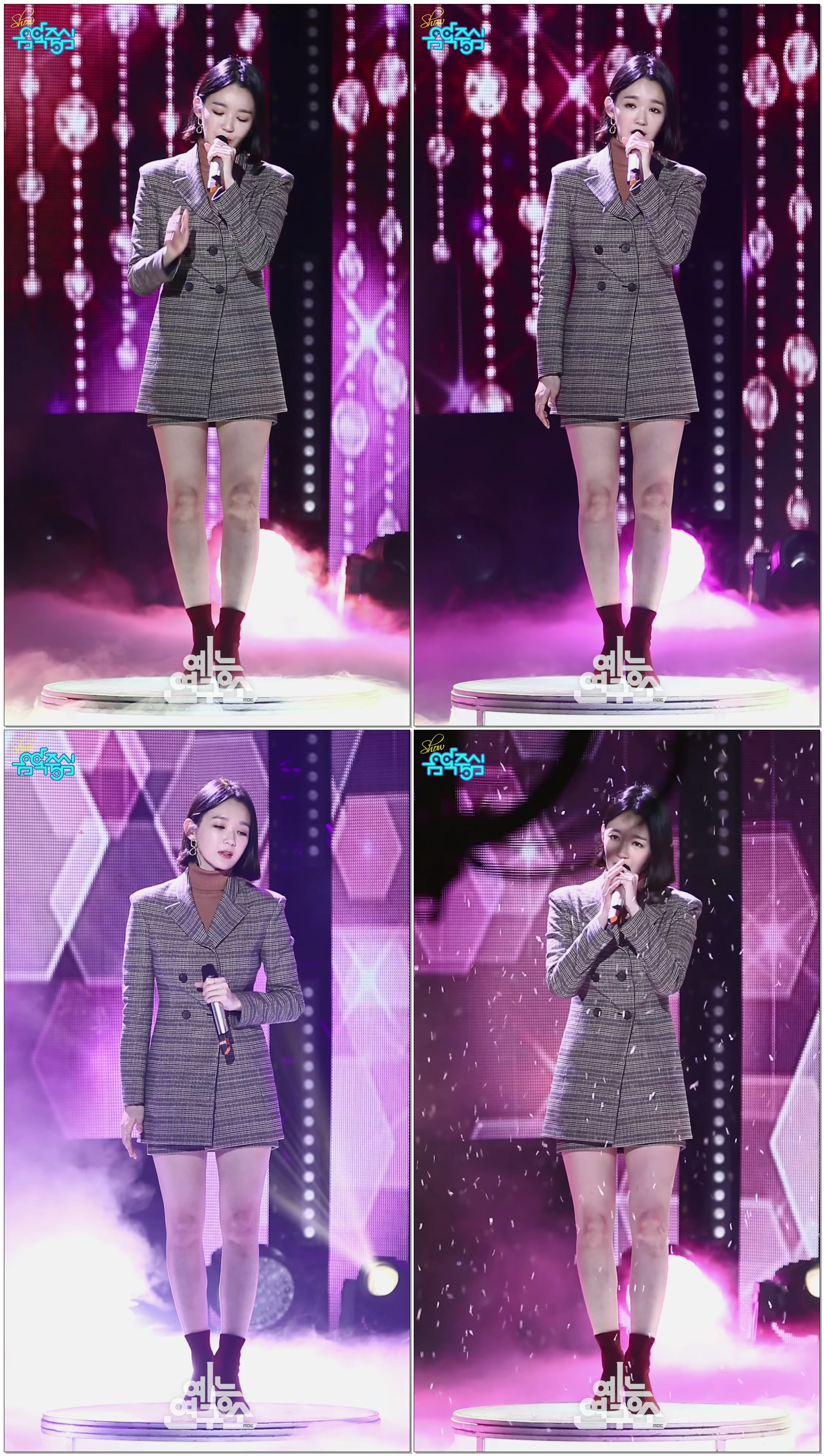 [예능연구소] 다비치 너 없는 시간들 강민경 Focused @쇼!음악중심_20180127 Days Without You DAVICHI Kang Min Kyung