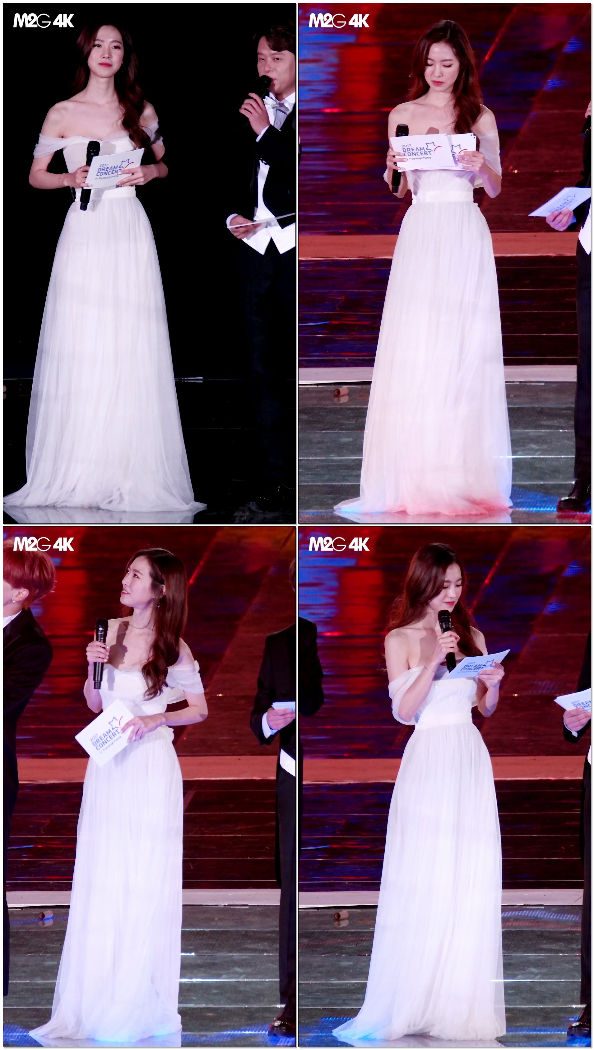 [직캠] 171104 진세연 오프닝 멘트 - 평창 드림콘서트