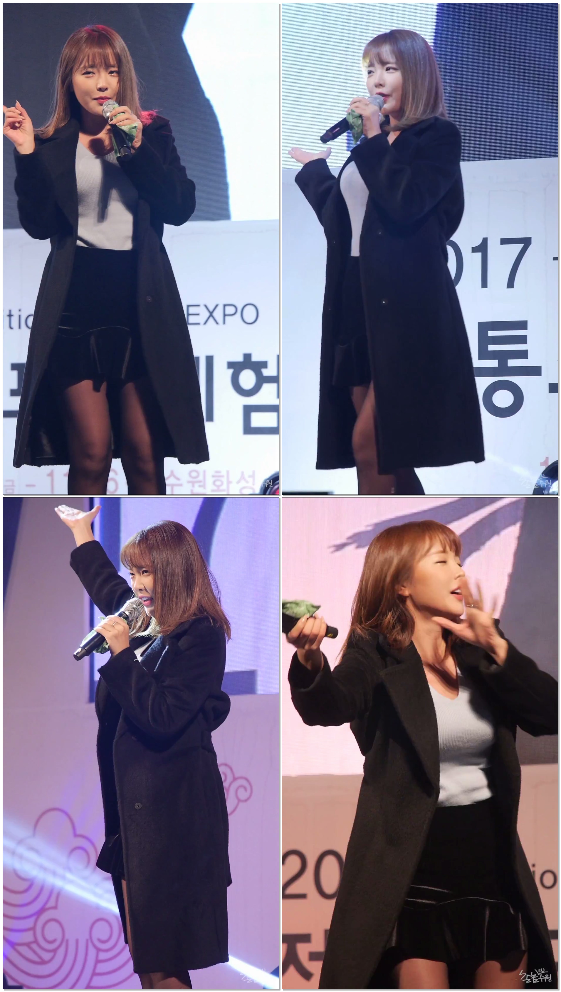 171124 홍진영 - DOC와 춤을 직캠 by 수원촌놈 [전통스포츠 체험박람회]