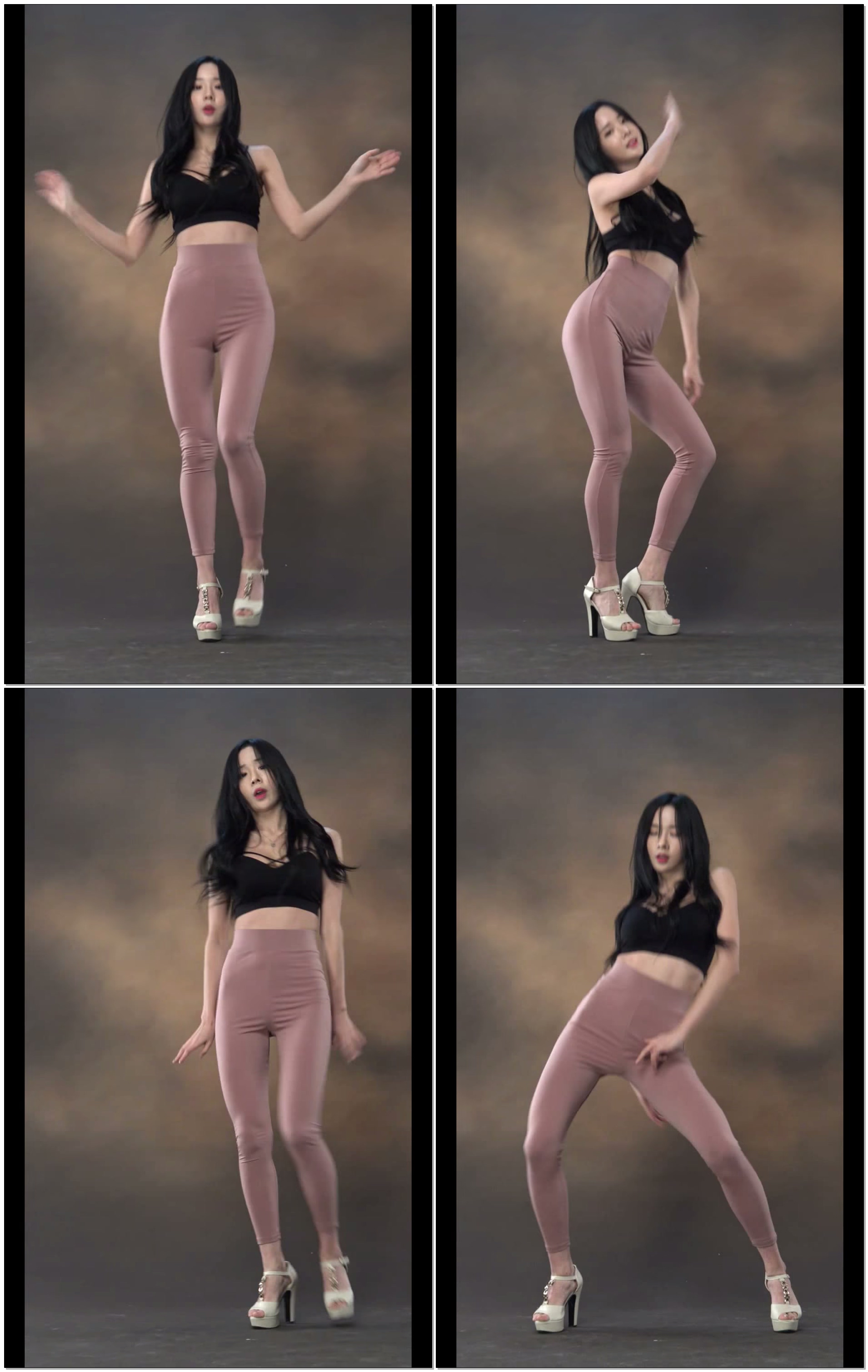 포켓걸스 하빈 레깅스 입고 안무연습 Pocket Girls Habin in Leggings 쓸애기 Oppa is Trash