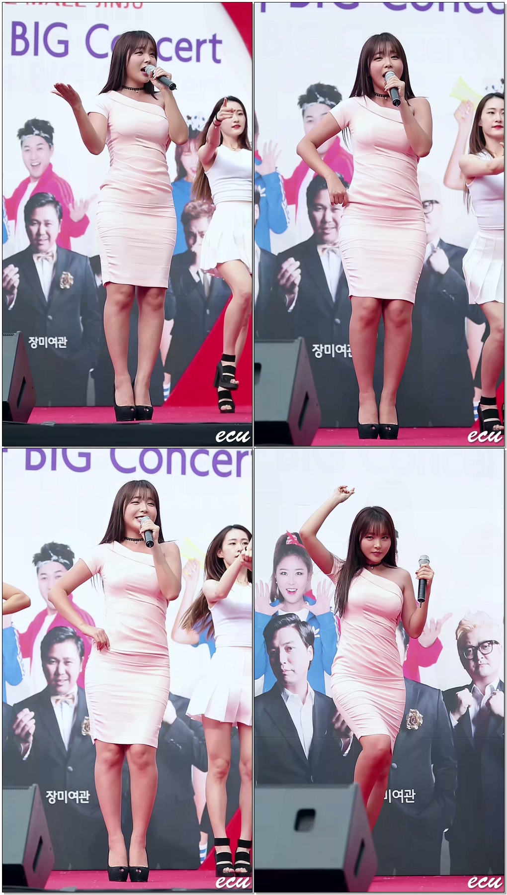 160911 홍진영 (Hong Jin Young) 사랑의 배터리 (Love Battery) 롯데몰 진주점 오픈 기념 빅 콘서트 직캠 [fancam] by ecu