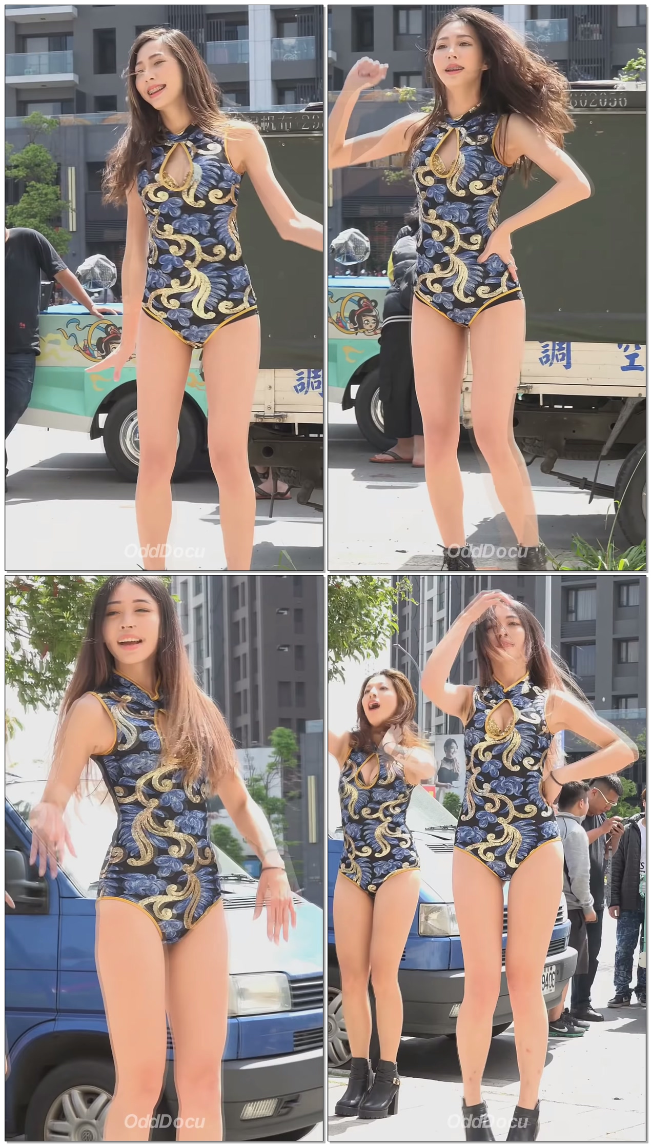 Milky skin Dance Team Girl Fancam